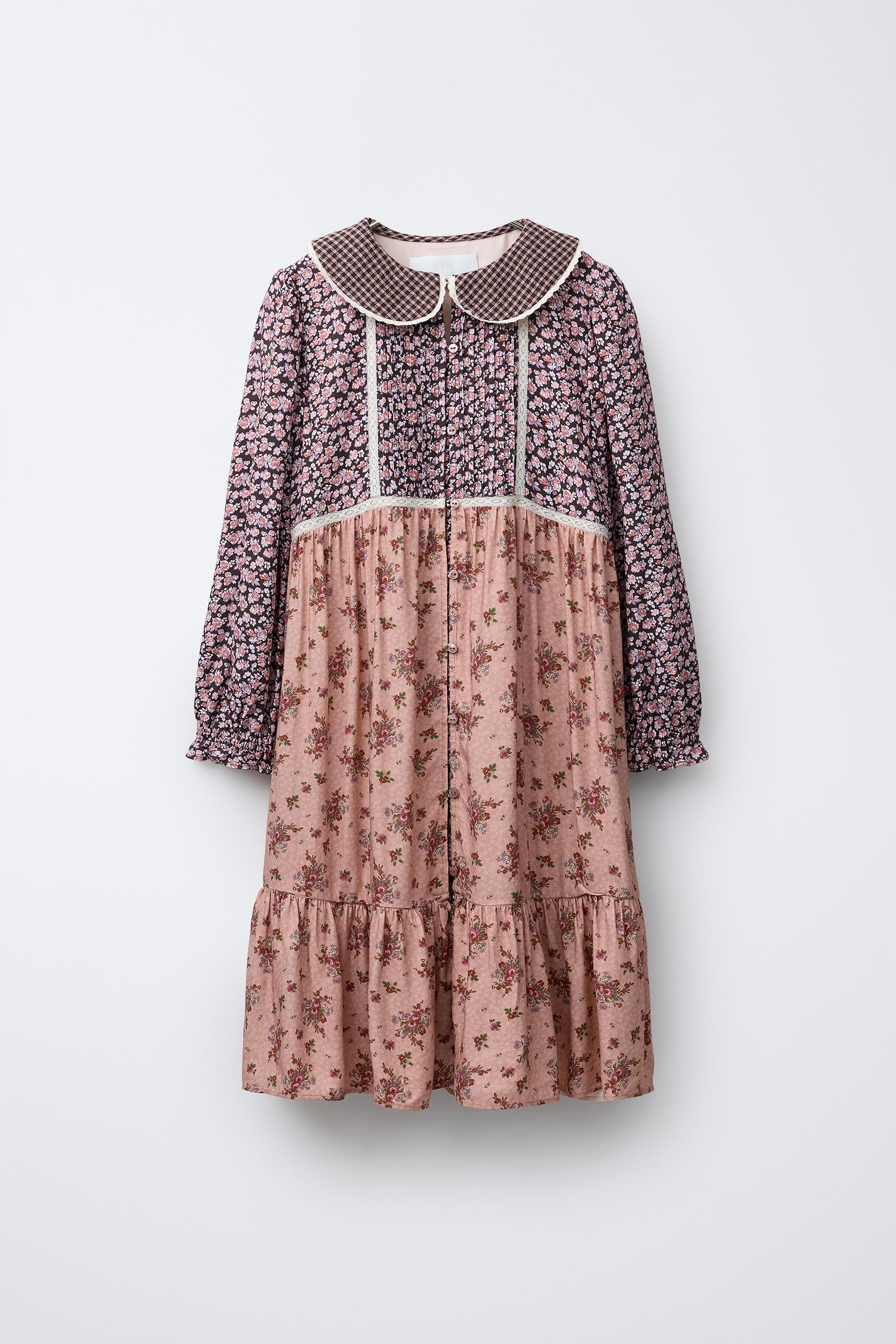 ROBE PATCHWORK FLEURS